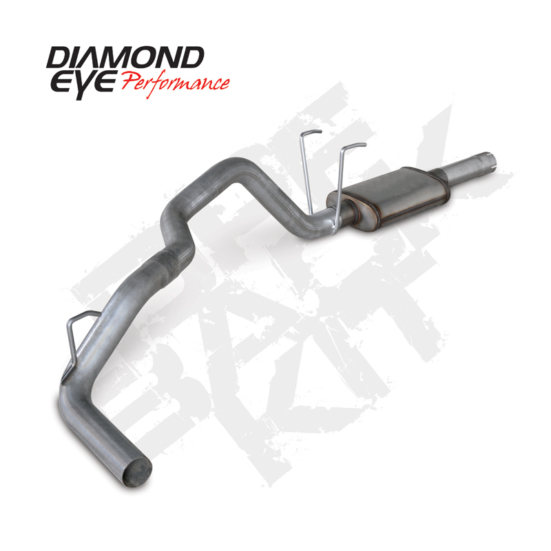 Dodge RAM 1500 Performance Exhaust - Diamond Eye Performance - DPF Back Single - Stainless - 2014